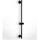 Βέργα Ντους Με Βάση Τηλεφώνου La Torre Sintesi E087001-400 Black Matt
